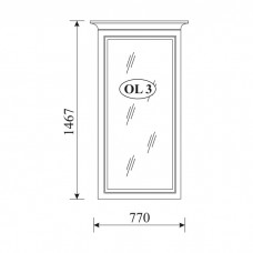 Spogulis ORFEUSZ OL3